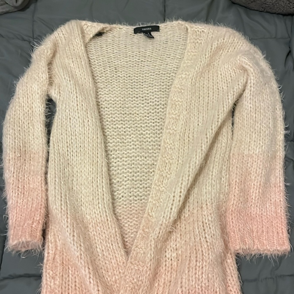 Ombré cardigan